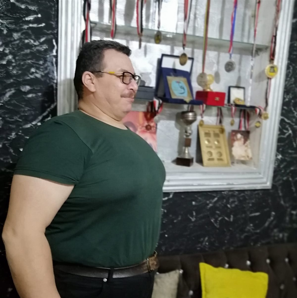 محمد حمدي سرحان بطل رفع الأثقال البارالمبي