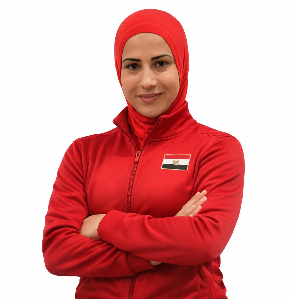 نوال الرفاعي بطلة رفع الأثقال البارالمبية