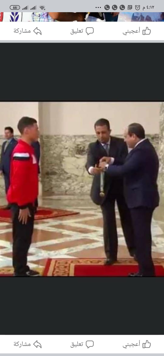 محمد أبو جودة بطل السباحة لذوي الاحتياجات الخاصة