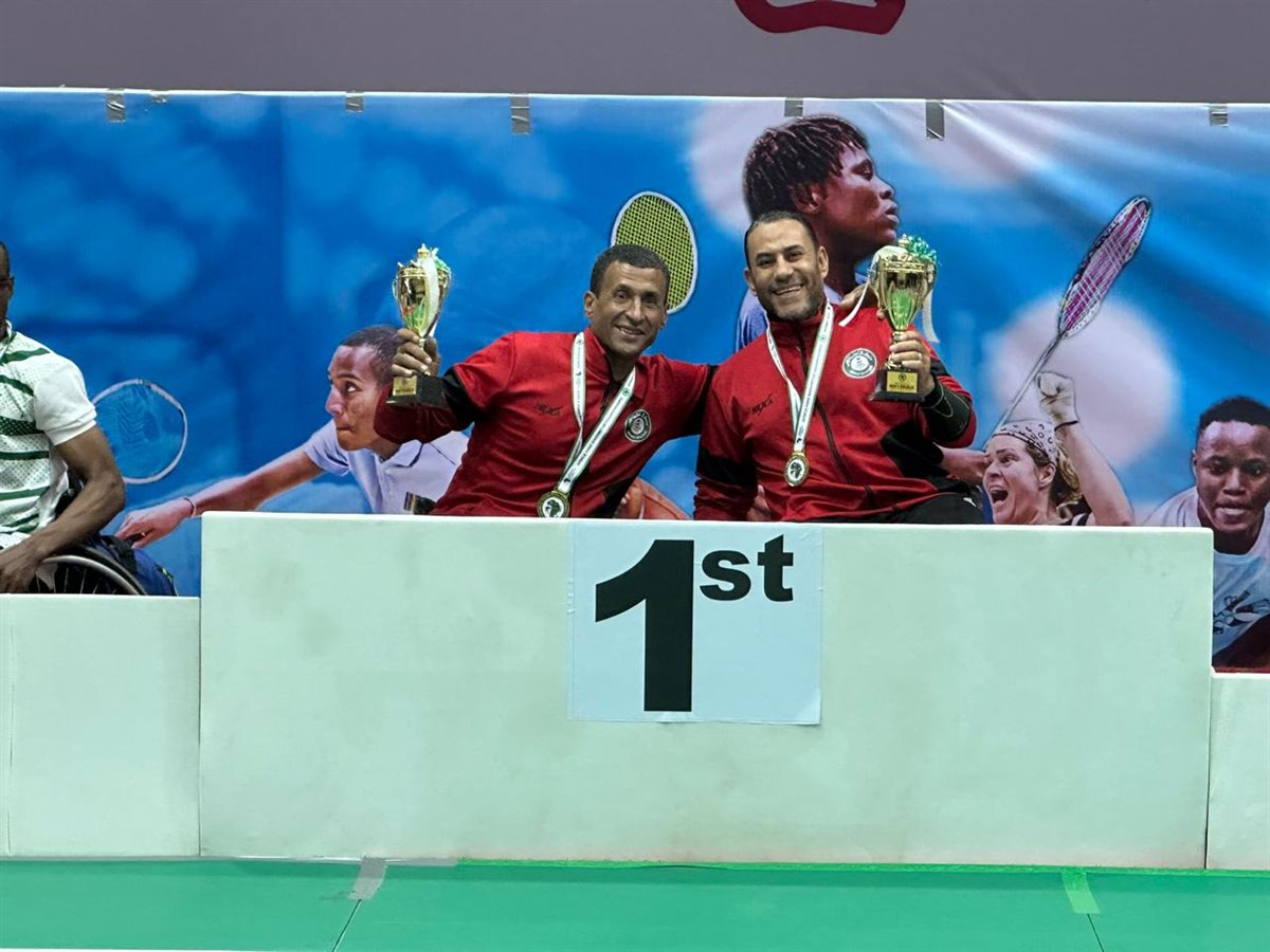 محمد حسن فراج دي بطل الريشة الطائرة البارالمبي