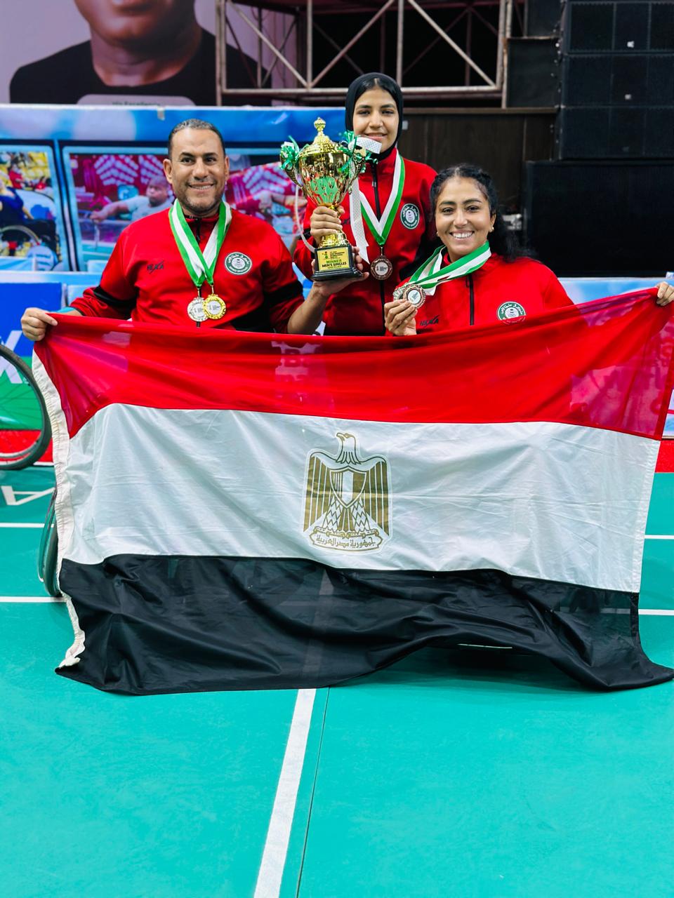 محمد حسن فراج دي بطل الريشة الطائرة البارالمبي