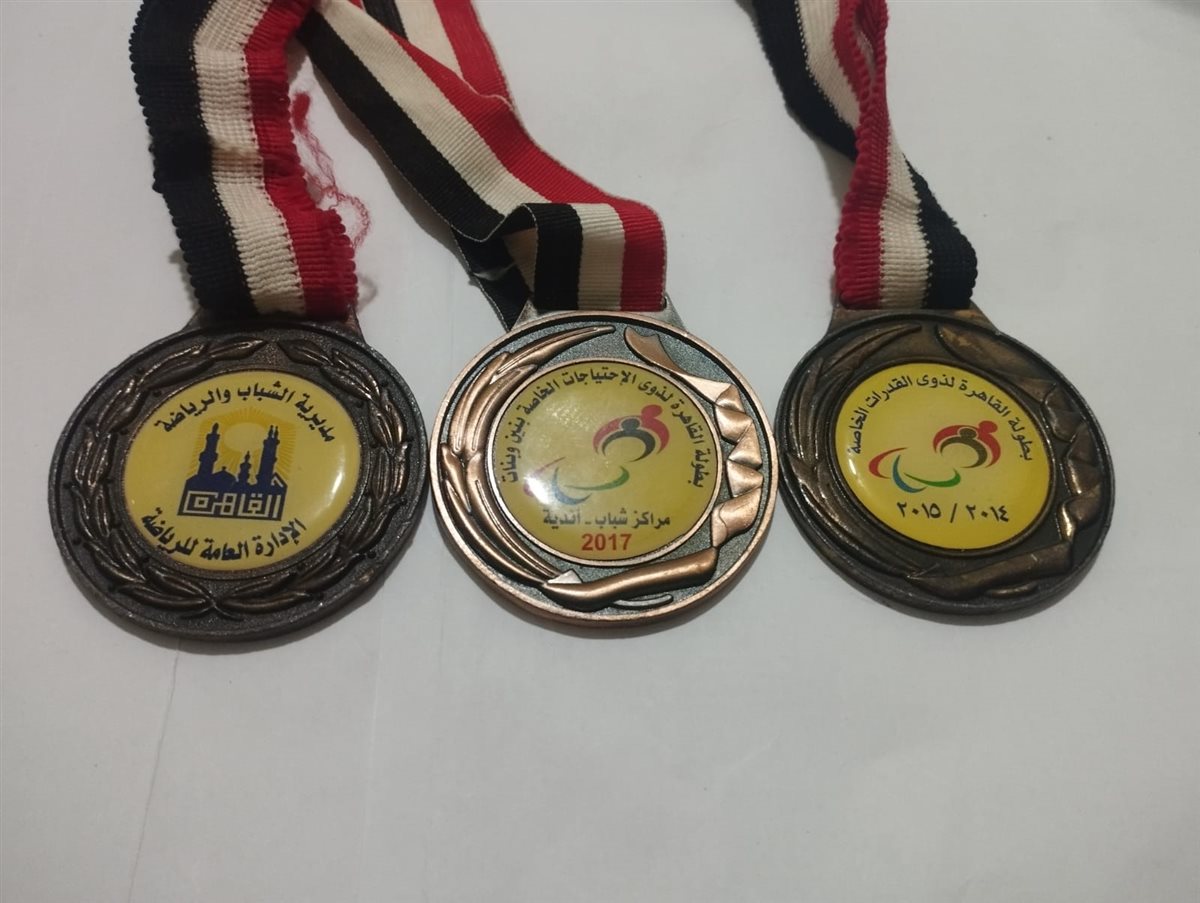 محمد حسن فراج دي بطل الريشة الطائرة البارالمبي