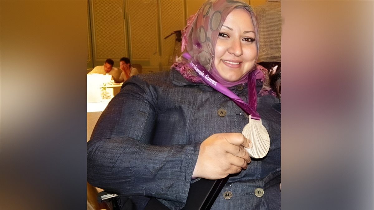 هبة سعيد بطلة رفع الأثقال البارالمبية