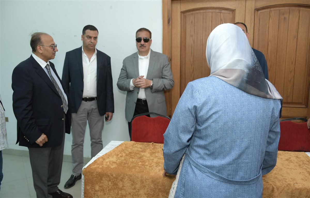 محافظ بورسعيد يفتح أبواب الأمل للأيتام والمغتربات داخل جمعية كفالة اليتيم