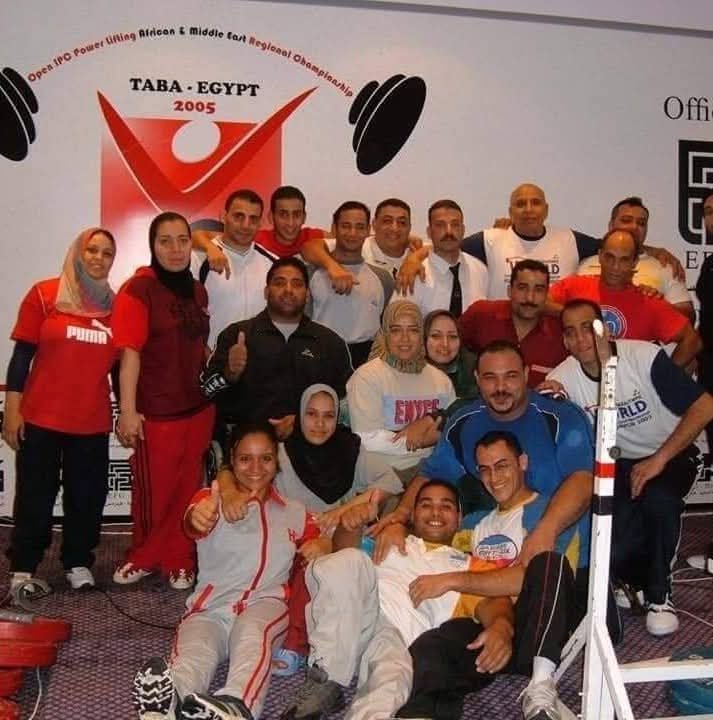 أسامة عبد المنعم بطل رفع الأثقال البارالمبي&nbsp;