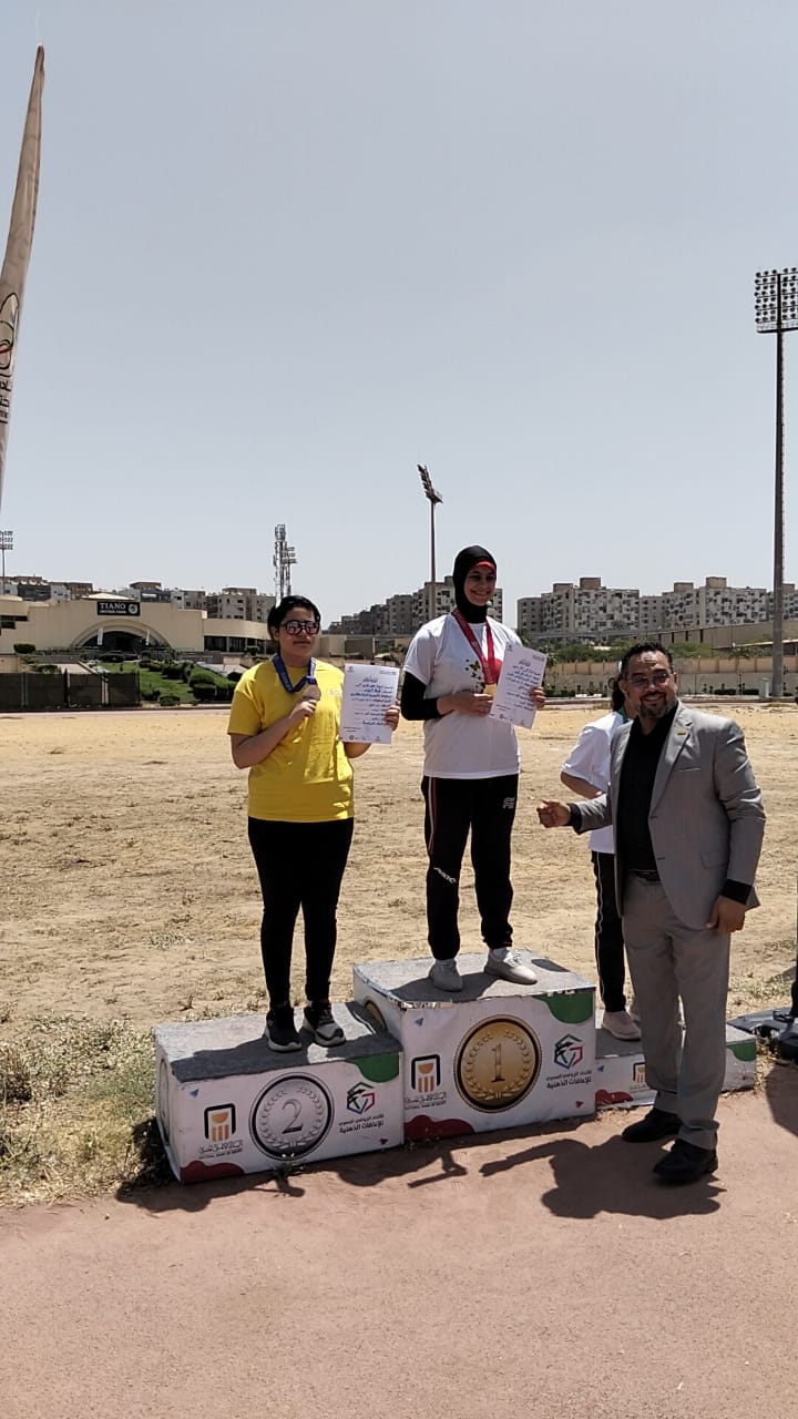مريم محمد أحمد بطلة العاب القوي لذوي الهمم