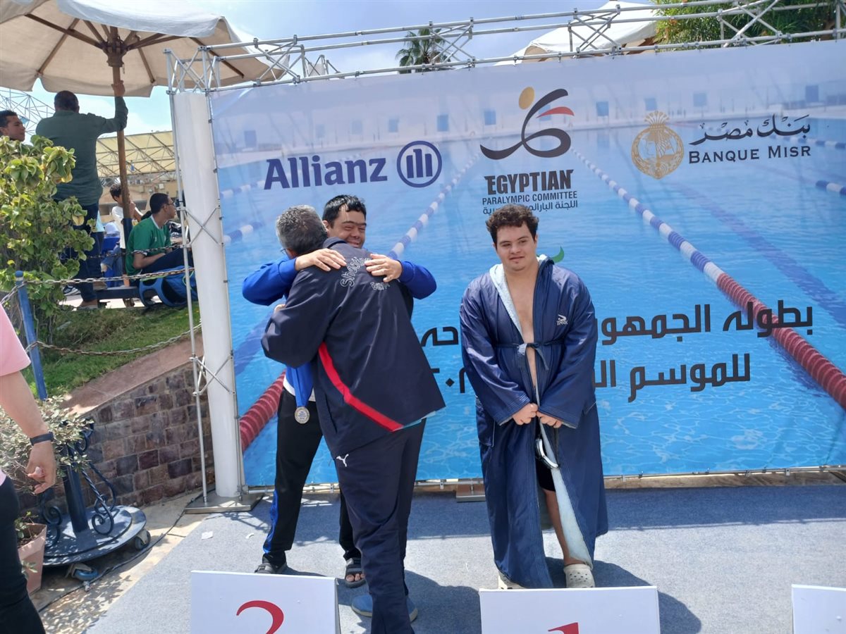 محسن شريف جلال عبد الفتاح بطل السباحة و التايكوندو و رفع الأثقال البارالمبي&nbsp;