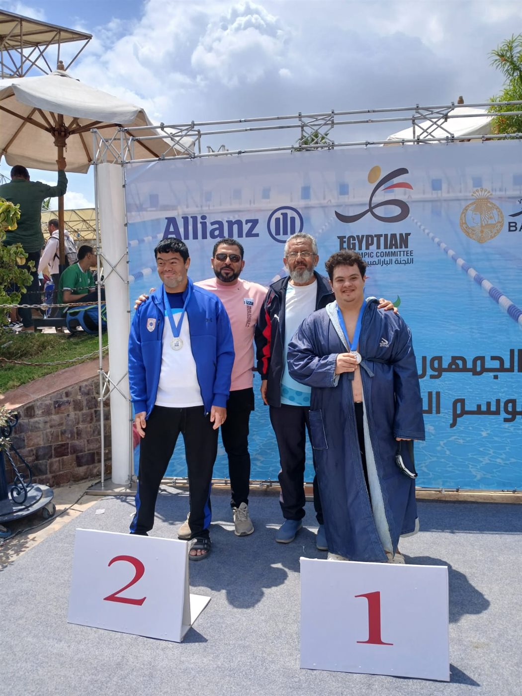 محسن شريف جلال عبد الفتاح بطل السباحة و التايكوندو و رفع الأثقال البارالمبي&nbsp;