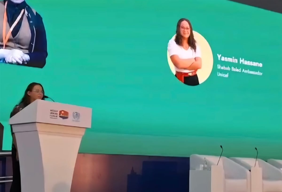 ياسمين أحمد عبد العزيز حسان بطله السباحة لذوي الاحتياجات الخاصة&nbsp;