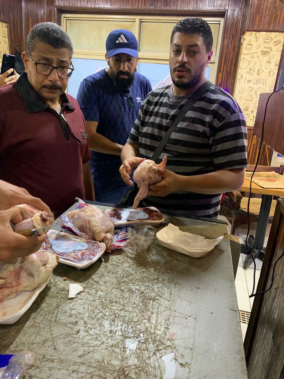 ضبط دجاج فاسد بحملة تموينية ببورسعيد