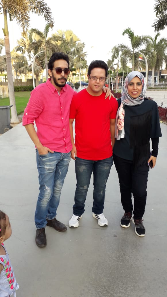 مصطفى صبحي عرفة محمد بطل السباحة لذوي الاحتياجات الخاصة