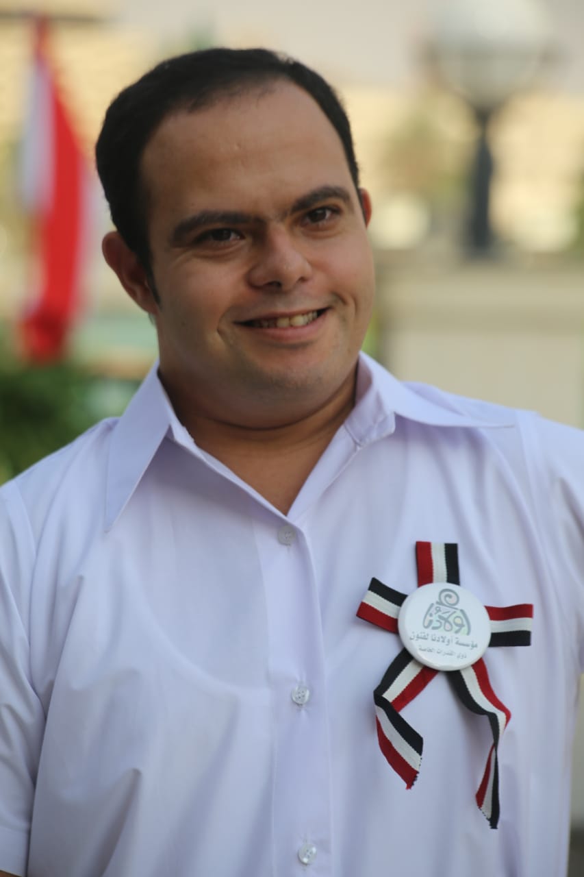 أحمد إمام عبد الجواد بطل السباحة لذوي الاحتياجات الخاصة