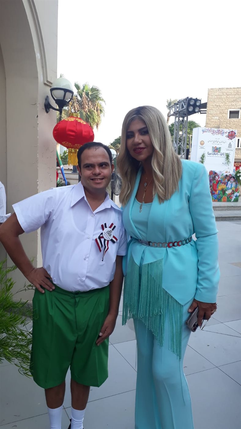 أحمد إمام عبد الجواد بطل السباحة لذوي الاحتياجات الخاصة