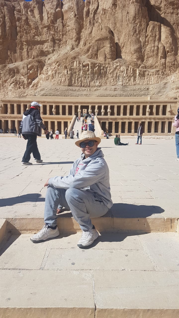 أحمد إمام عبد الجواد بطل السباحة لذوي الاحتياجات الخاصة