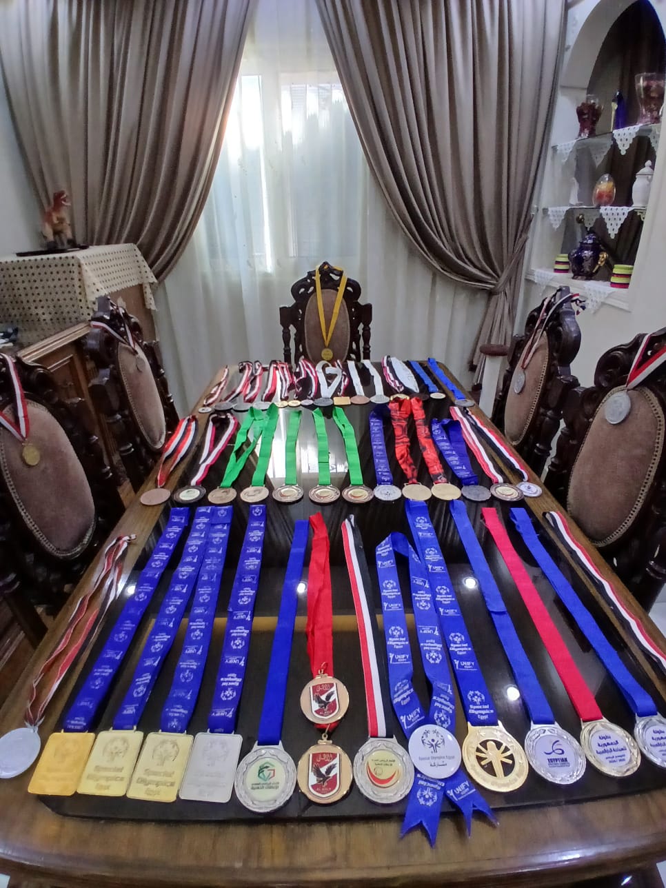 أحمد إمام عبد الجواد بطل السباحة لذوي الاحتياجات الخاصة