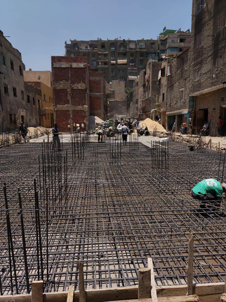 استكمال إعادة تأهيل العقارات ذات الخطورة الداهمة