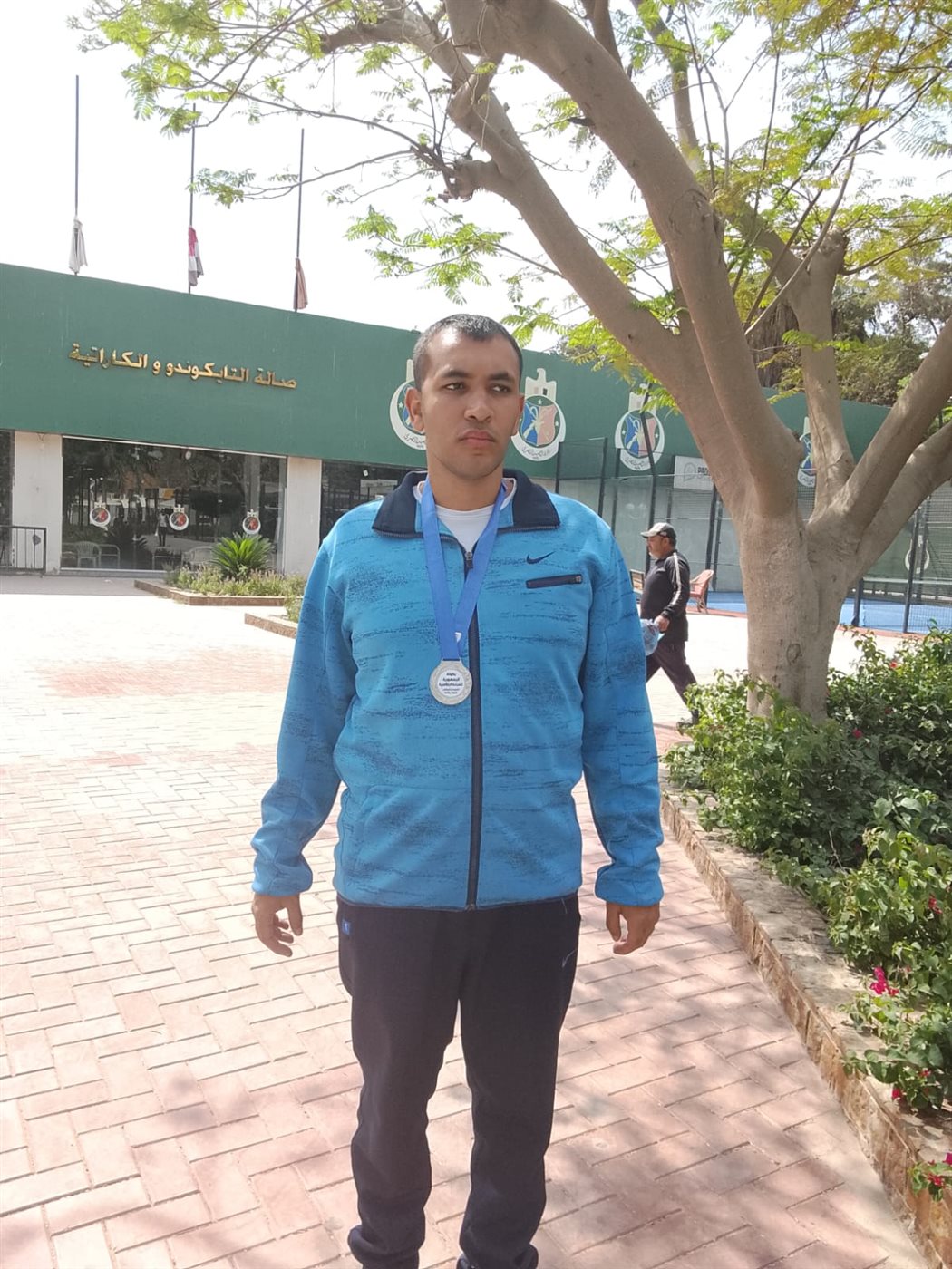 سيف أحمد عبد الكريم بطل السباحة لذوي الاحتياجات الخاصة