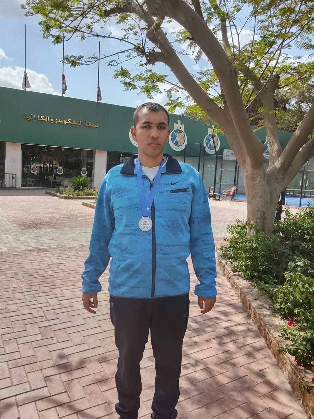 سيف أحمد عبد الكريم بطل السباحة لذوي الاحتياجات الخاصة