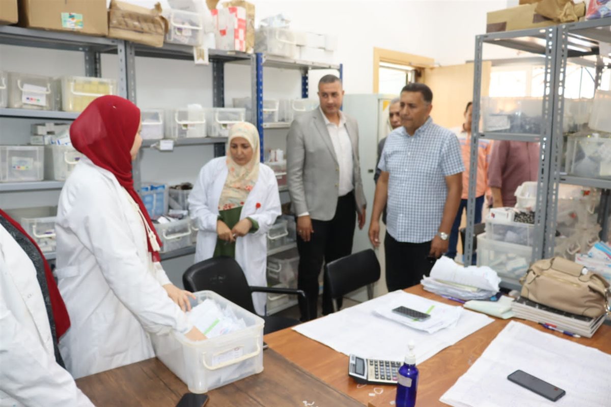 متابعة توفير الأدوية