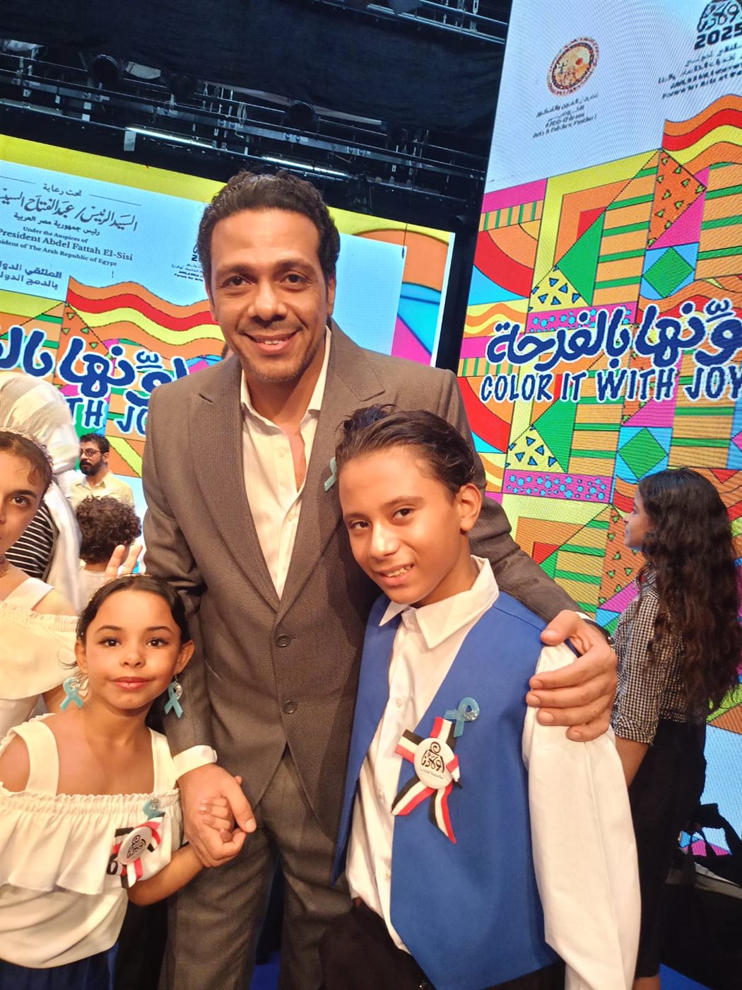 يوسف عمرو محمد عبد المجيد بطل السباحة لذوي الأحتياجات الخاصة