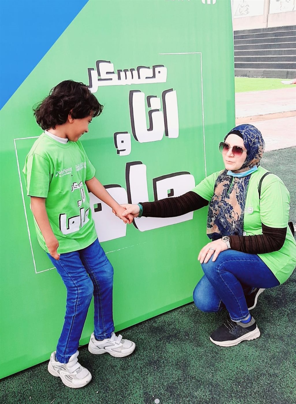 يوسف عمرو محمد عبد المجيد بطل السباحة لذوي الأحتياجات الخاصة