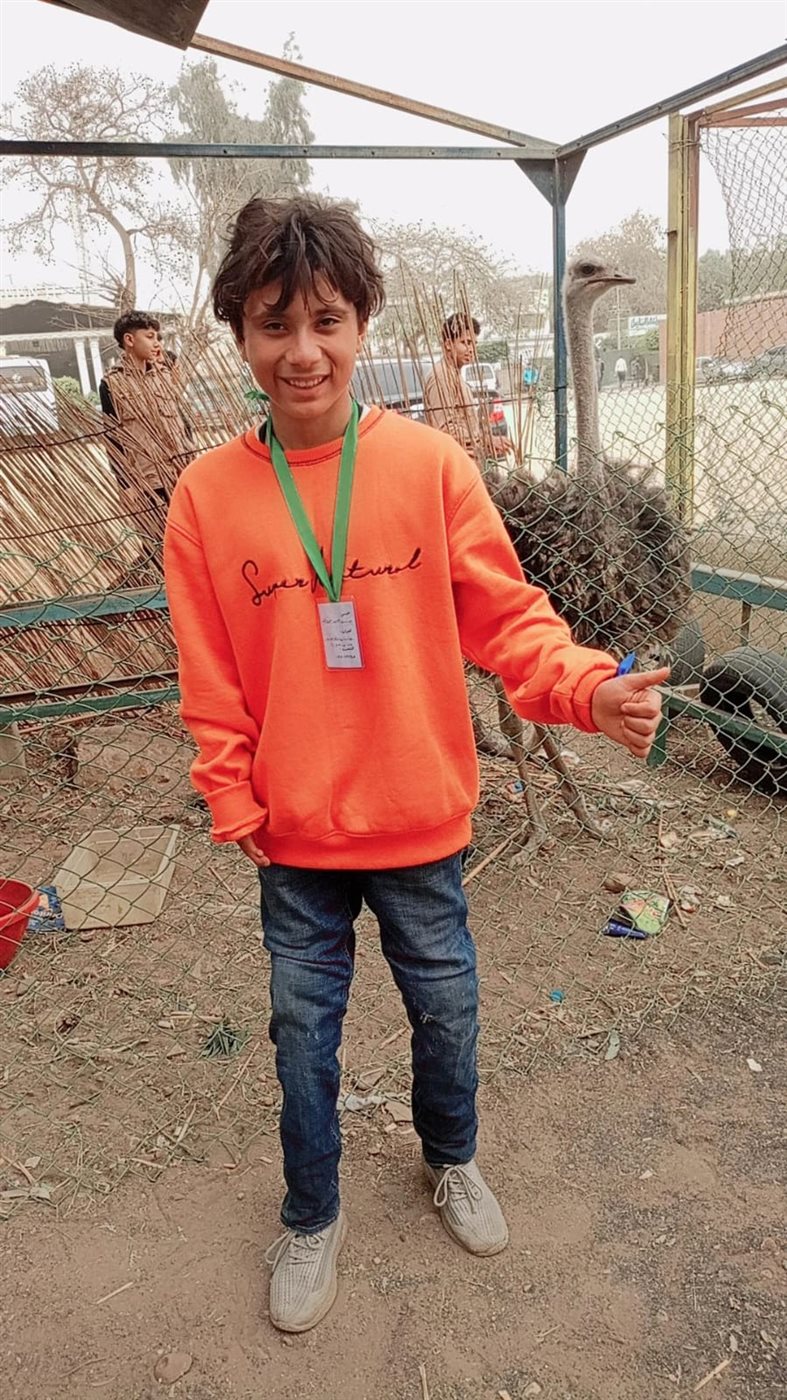 يوسف عمرو محمد عبد المجيد بطل السباحة لذوي الأحتياجات الخاصة