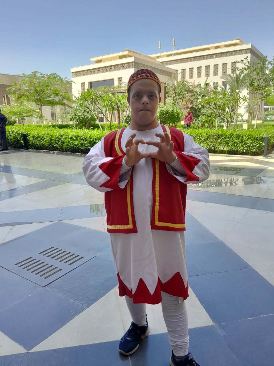 محمد بركات بطل السباحة لذوي الهمم&nbsp;