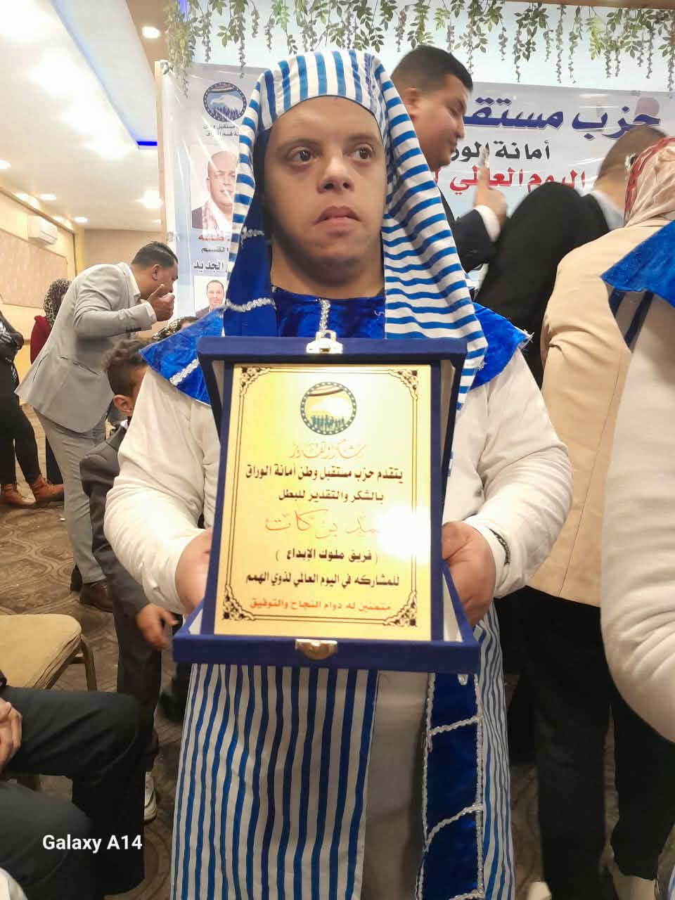 محمد بركات بطل السباحة لذوي الهمم&nbsp;