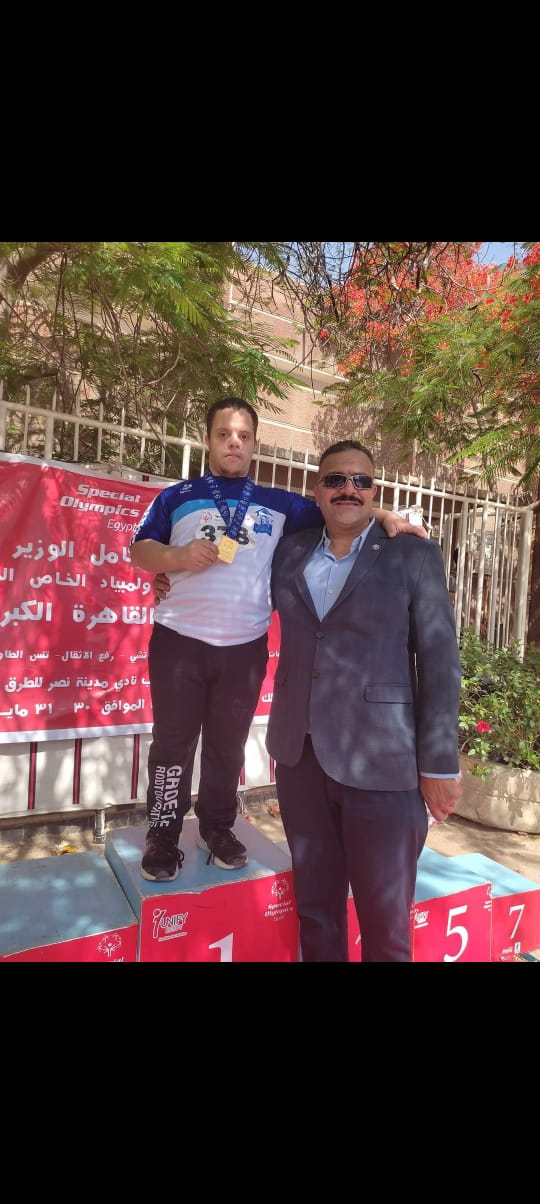 محمد بركات بطل السباحة لذوي الهمم&nbsp;