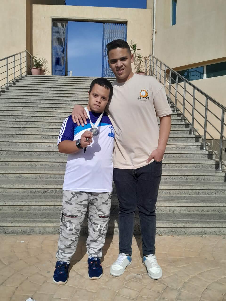 محمد بركات بطل السباحة لذوي الهمم&nbsp;