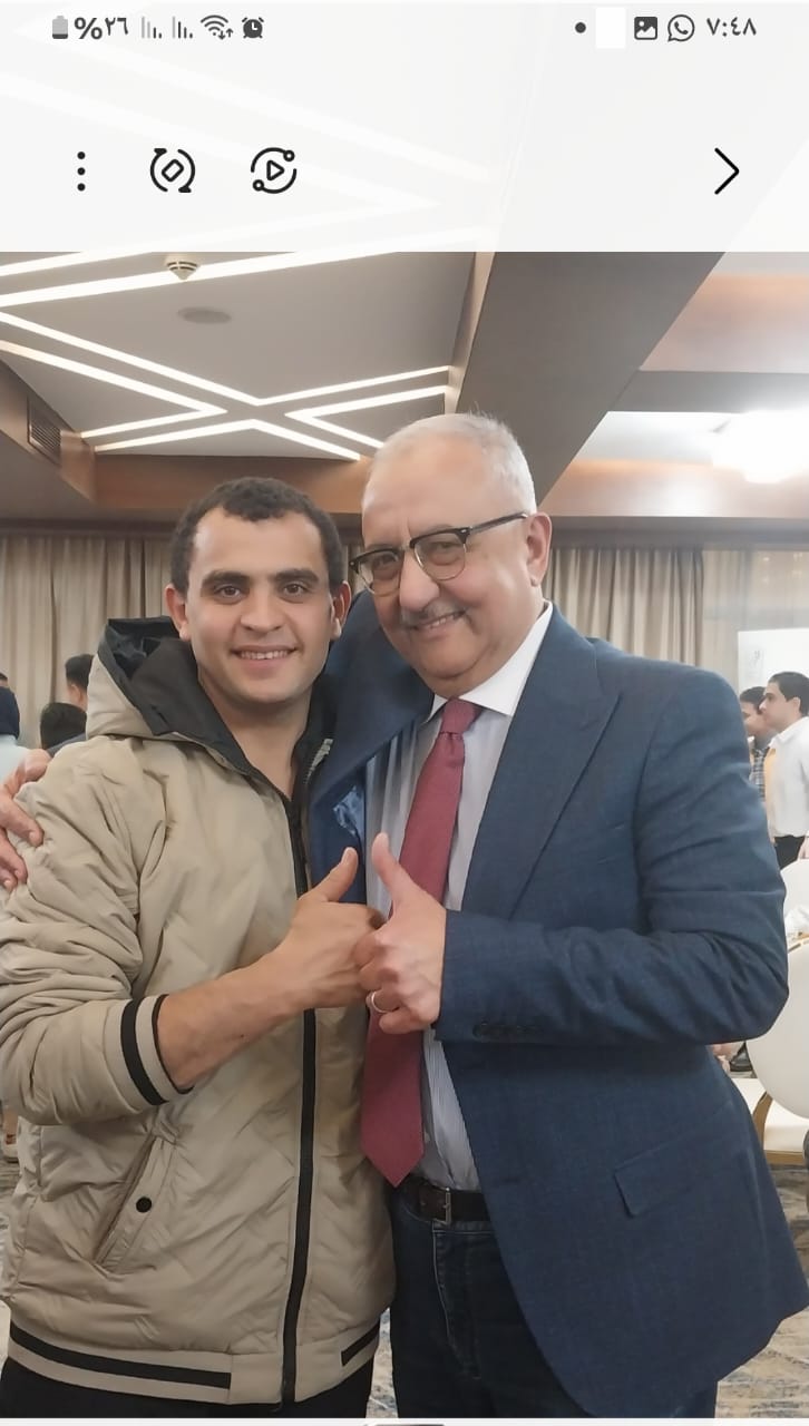 مصطفى أبو الفتوح عبده بطل الكاراتيه لذوي الاحتياجات الخاصة