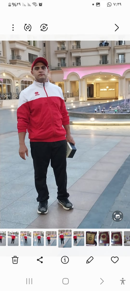 مصطفى أبو الفتوح عبده بطل الكاراتيه لذوي الاحتياجات الخاصة