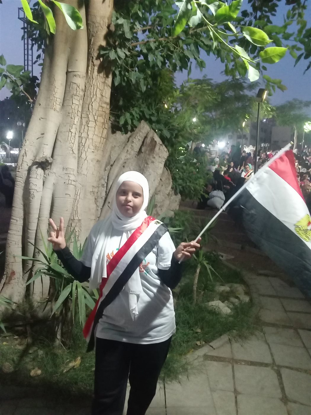 إسراء خالد السيد محمد بطلة العاب القوى لذوي الاحتياجات الخاصة
