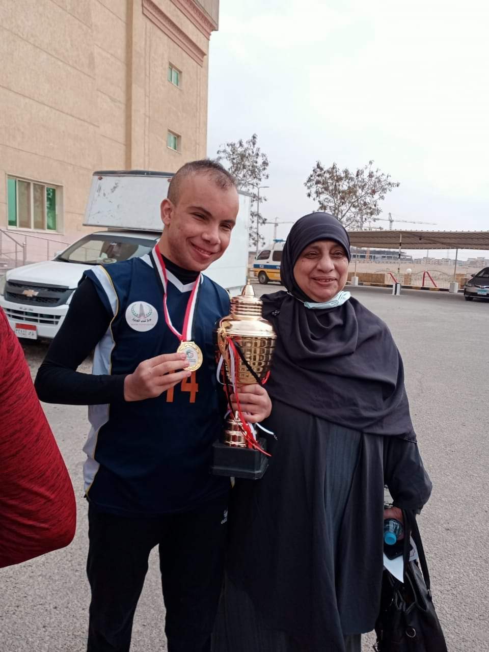 محمد عبد اللطيف إبراهيم بطل تنس الطاولة وكرة القدم وكرة اليد والعاب القوي لذوي الاحتياجات الخاصة&nbsp;