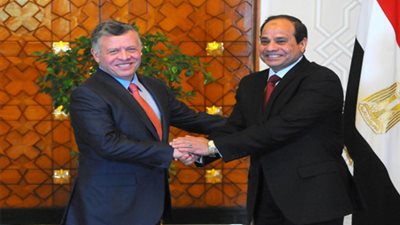 الرئيس يستقبل اليوم ملك الأردن الذي يقوم بزيارة رسمية لمصر‎
