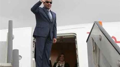 الرئيس السيسى يغادر القاهرة فى جولة آسيوية تشمل الهند والصين