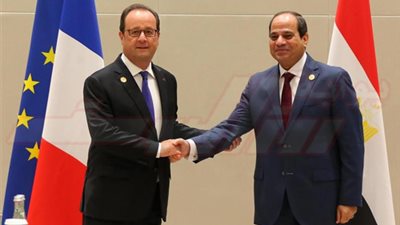 بالصور.. تفاصيل لقاء السيسي وهولاند على هامش قمة العشرين في الصين