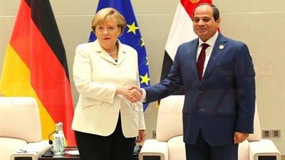 بالصور.. ميركل تشيد بتوصل مصر لاتفاق مبدئي مع صندوق النقد الدولي