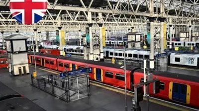 إضراب جديد يعطل حركة القطارات في بريطانيا للمطالبة بزيادة الأجور