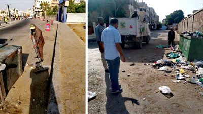 رئيس مدينة الأقصر: رفع 1167 طن قمامة و513 طن أتربة وتراكمات خلال أسبوع