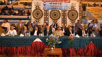  برعاية مستقبل وطن.. أشرف رشاد يشهد حفل تيسير زواج 125 فتاة