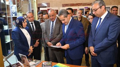 محافظ الغربية يفتتح معرض فناني الغربية ضمن الاحتفال الفني بالعيد القومي 