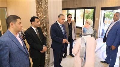 محافظ سوهاج يتفقد أعمال تطوير فندق ميريت آمون بمدينة ناصر
