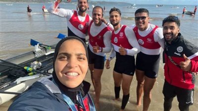 منتخب مصر للتجديف يتأهل إلى الدور النهائي في بطولة العالم للشواطئ