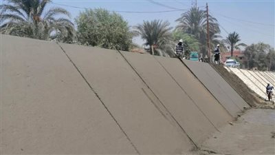 تبطين 565.5 كيلو متر ترع ضمن تأهيل البنية التحتية المائية ببنى سويف