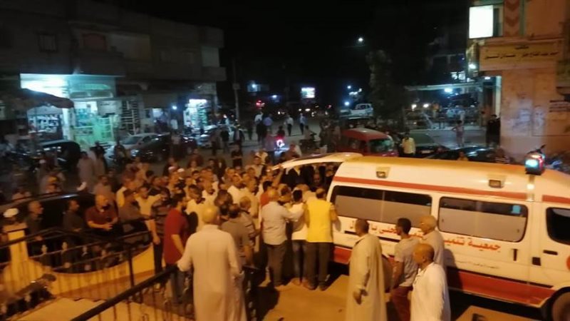 وصول الجثمان للمسجد