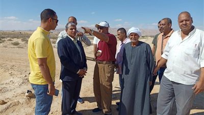 تسليم التجمعات التنموية ومتابعة احتياجات القرى في الحسنة بوسط سيناء 