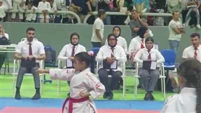 ريتاج عبد الرشيد تتوج بفضية الجمهورية للكاراتيه