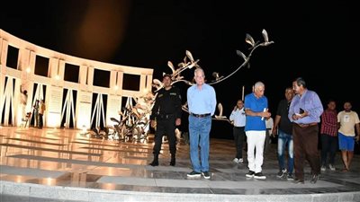 تفاصيل الجولة الليلية لمحافظ جنوب سيناء في شرم الشيخ