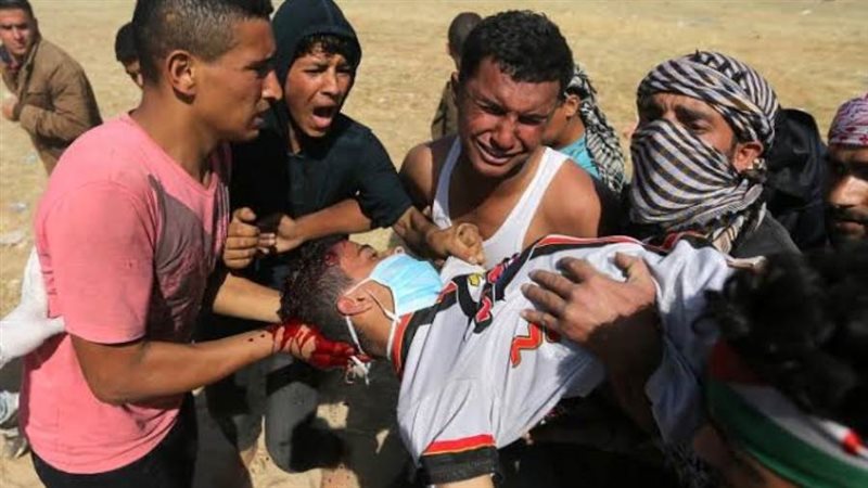 استشهاد طفل فلسطيني